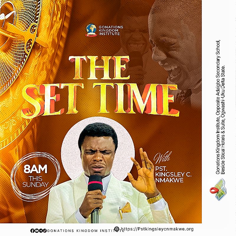 Featured message: The set time